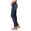 image:imageWallFlower Womens Legendary Slim Bootcut MidRise Belted Insta Stretch Juniors Jeans Standard and PlusEden