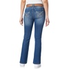 image:imageWallFlower Womens Legendary Slim Bootcut MidRise Belted Insta Stretch Juniors Jeans Standard and PlusEllery