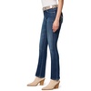 image:imageWallFlower Womens Legendary Slim Bootcut MidRise Belted Insta Stretch Juniors Jeans Standard and PlusGalena