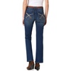 image:imageWallFlower Womens Legendary Slim Bootcut MidRise Belted Insta Stretch Juniors Jeans Standard and PlusSummer