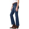 image:imageWallFlower Womens Legendary Slim Bootcut MidRise Belted Insta Stretch Juniors Jeans Standard and PlusSummer