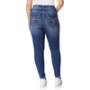 image:imageWallFlower Womens Ultra Fit Skinny MidRise Insta Soft Denim Juniors Jeans Also Available in Plus SizesHayden