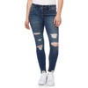 image:imageWallFlower Womens Flirty Curvy Skinny High Rise Insta Stretch Juniors Jeans Standard and PlusParadise