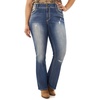 image:imageWallFlower Womens Legacy Instastretch Luscious Curvy Bootcut JeansElaine