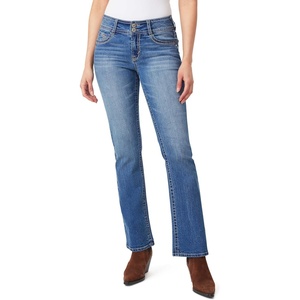 image:imageWallFlower Luscious Curvy Bootcut Jeans for Women MidRise Insta Stretch Denim SizeInclusive Juniors JeansBella