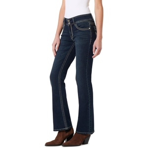 image:imageWallFlower Luscious Curvy Bootcut Jeans for Women MidRise Insta Stretch Denim SizeInclusive Juniors JeansEvan