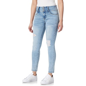image:imageWallFlower Womens Juniors Instasoft HighRise Sassy Skinny Jeans Standard and PlusEwan