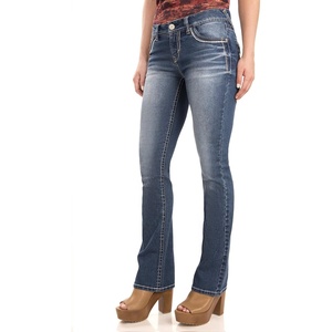 image:imageWallFlower Womens Legendary Bootcut MidRise Insta Stretch Juniors Jeans Standard and PlusKeller