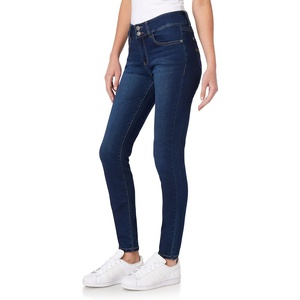 image:imageWallFlower Womens Ultra Fit Skinny MidRise Insta Soft Denim Juniors Jeans Also Available in Plus SizesLake Pure